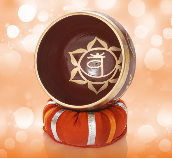 Klangschale Chakra - Orange