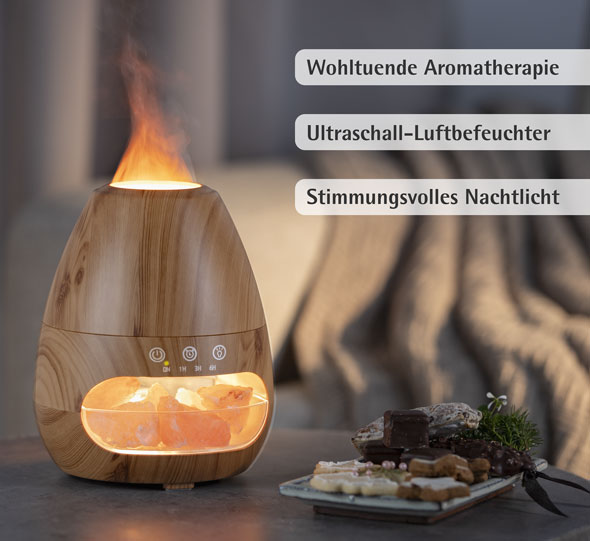  3-in-1 Aroma-Diffuser und Luftbefeuchter mit Salzkristall-Licht 03