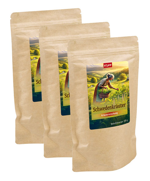Kopp Schwedenkruter Ansatzmischung - mit Harzen, Wurzeln & Krutern fr Schwedenbitter