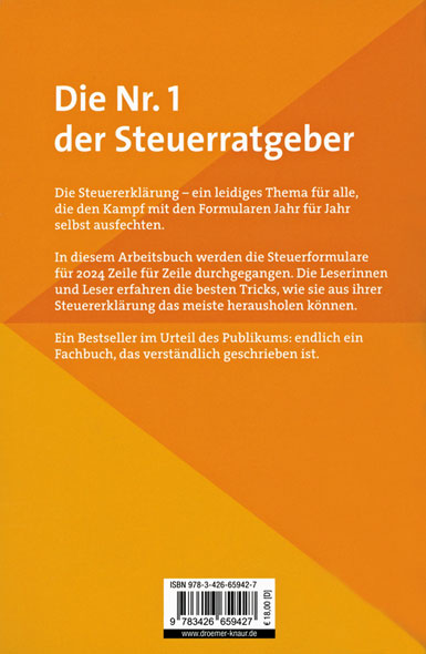 Konz - Das Arbeitsbuch zur Steuererklrung 2024/2501