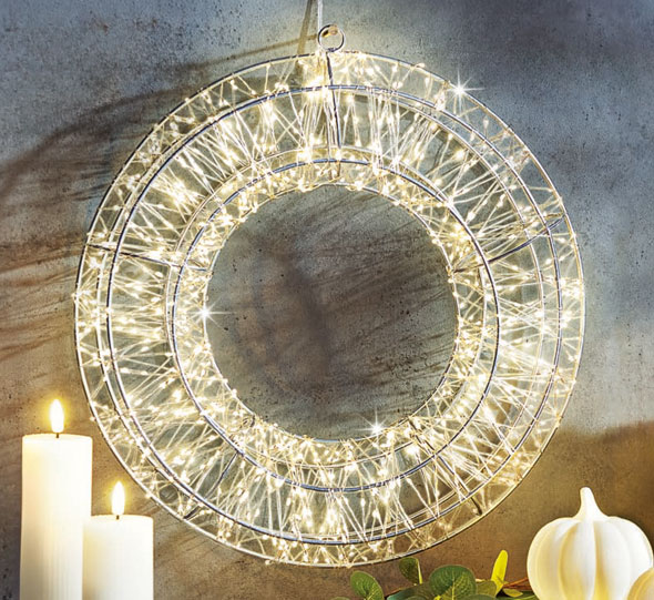 LED-Dekokranz Shine