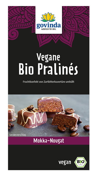Bio-Pralins Mokka-Nougat