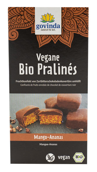 Bio-Pralins Mango-Ananas