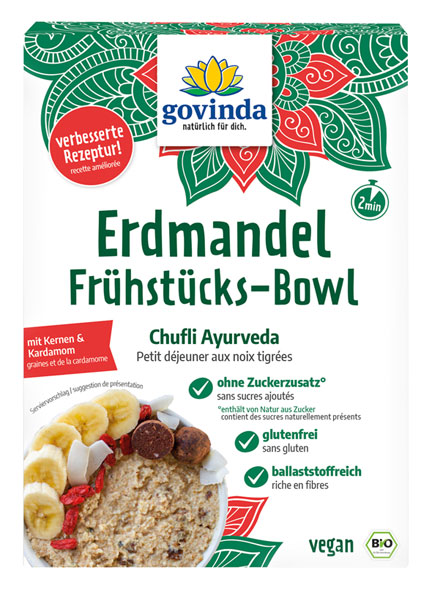 Erdmandel-Frhstcks-Bowl Ayurveda Bio
