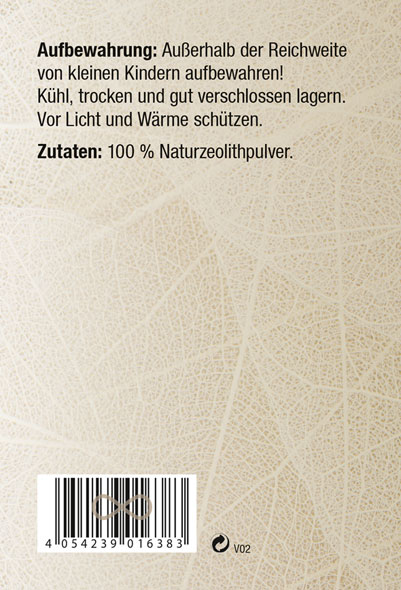 Kopp Vital� Naturzeolith Pulver&nbsp;/ 92&nbsp;% Klinoptilolith&nbsp;/ K�rnung:&nbsp;<&nbsp;0,05&nbsp;mm02