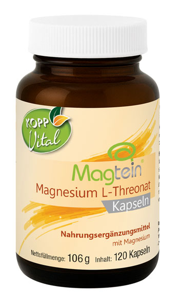 Kopp Vital� Magtein� Magnesium L-Threonat / 144 mg Magnesium / 120 Kapseln