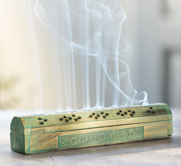 R�ucherkasten �Chakra� - Patina