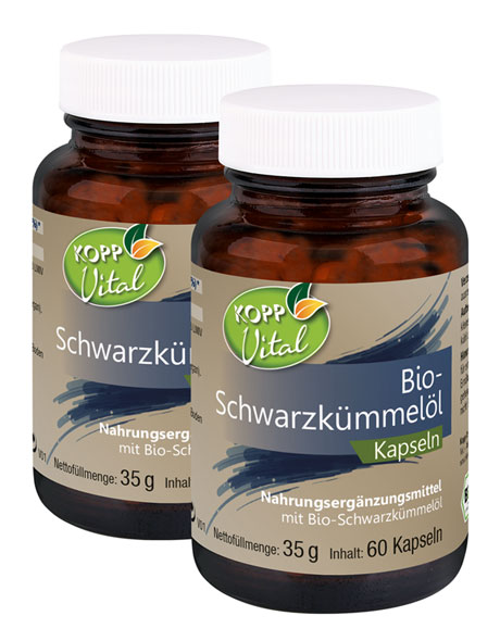 Kopp Vital   Bio-Schwarzkmmell / 250 mg / 60 Kapseln