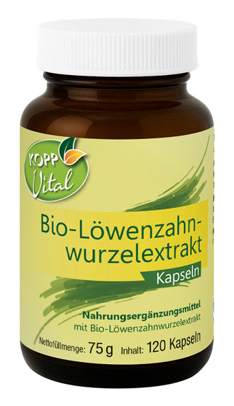 Kopp Vital   Lwenzahnwurzelextrakt / 500 mg / 120 Kapseln
