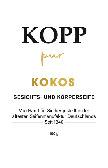  Kopp pur Kokos Gesichts- und Krperseife 01