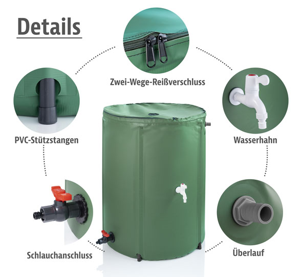 Faltbare Regentonne03