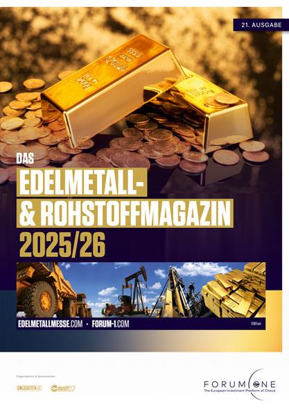 Das Edelmetall- & Rohstoffmagazin 2025/2026