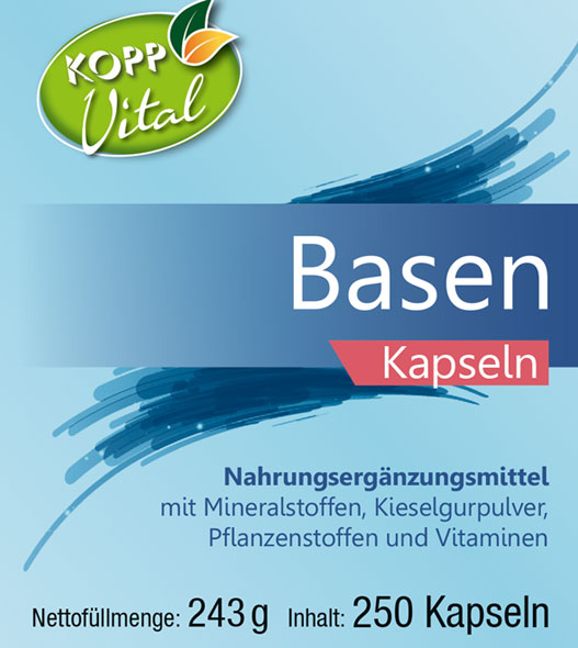 Kopp Vital   Basen Kapseln / 250 Kapseln01