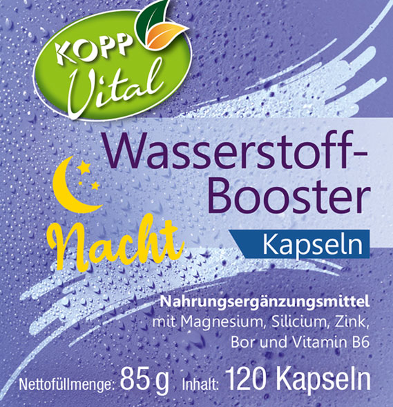 Kopp Vital   Wasserstoff-Booster Nacht / 120 Kapseln01