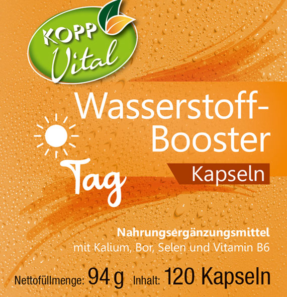 Kopp Vital   Wasserstoff-Booster Tag / 120 Kapseln01
