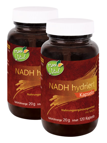 Kopp Vital   NADH hydriert / 20 mg / 120 Kapseln