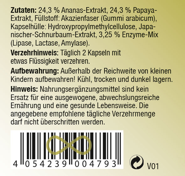 Kopp Vital   Enzymkomplex / 60 Kapseln02