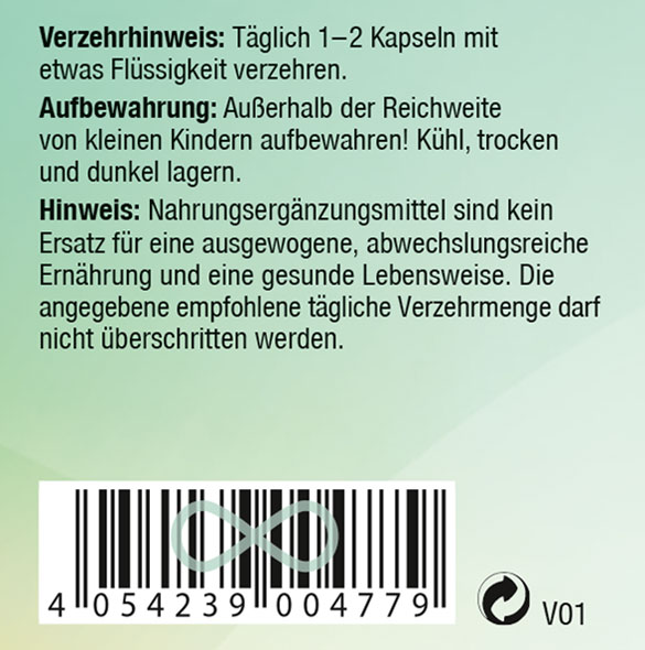 Kopp Vital   Quercetin / 420 mg / 30 Kapseln02