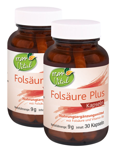 Kopp Vital   Folsure Plus / 600  g / 30 Kapseln