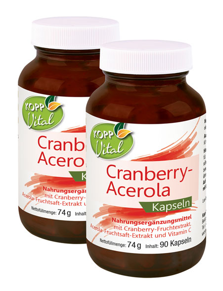Kopp Vital   Cranberry-Acerola / 90 Kapseln