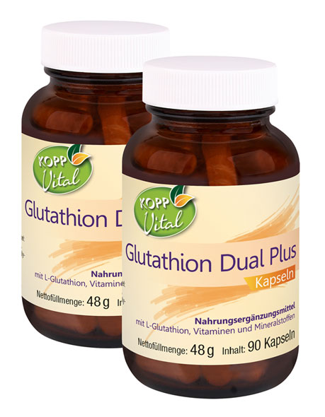 Kopp Vital   Glutathion Dual Plus / 300 mg / 90 Kapseln
