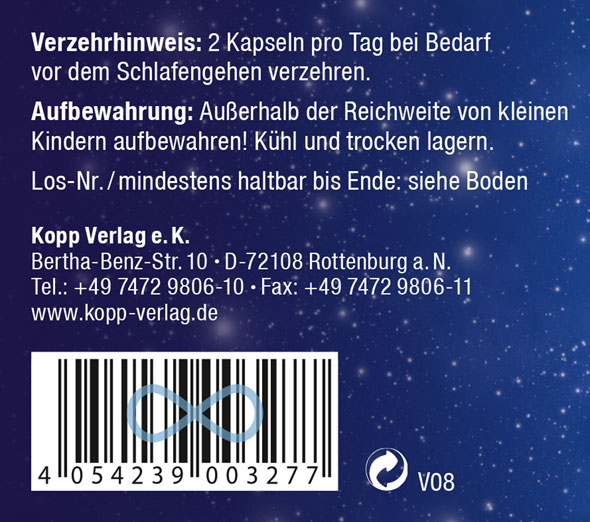Kopp Vital   Schlaf Formula / 90 Kapseln02