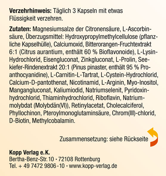 Kopp Vital   Basis Formula / 90 Kapseln03