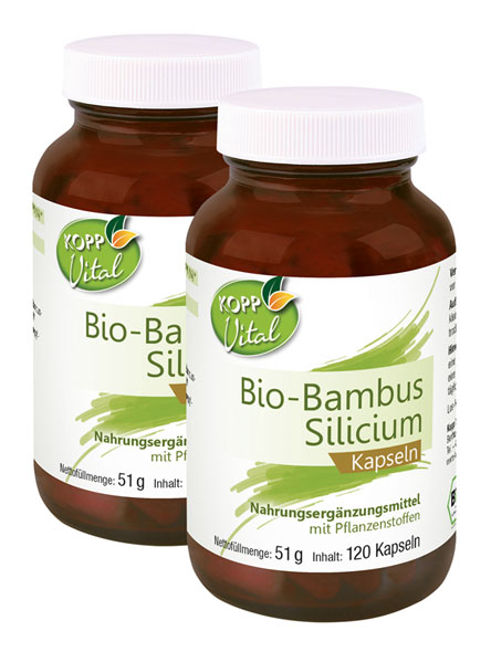 Kopp Vital   Bio-Bambus Silicium / 120 Kapseln