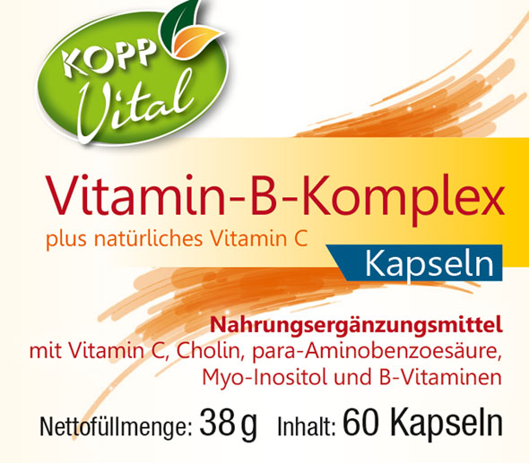 Kopp Vital   Vitamin-B-Komplex / 60 Kapseln01