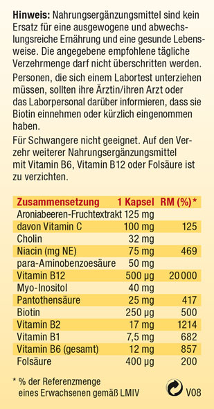 Kopp Vital   Vitamin-B-Komplex / 60 Kapseln04