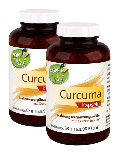 Kopp Vital   Curcuma / 316 mg / 90 Kapseln
