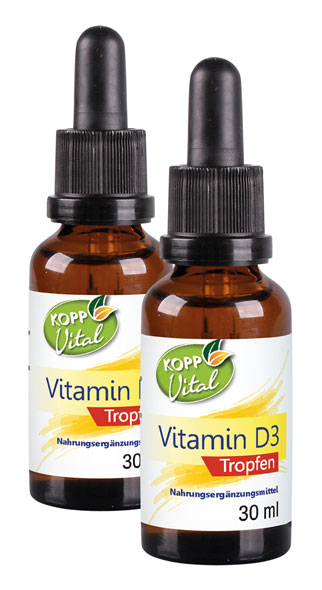 Kopp Vital   Vitamin D3 Tropfen / 1000 IE / 30 ml