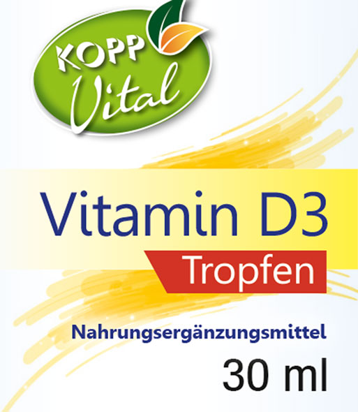 Kopp Vital   Vitamin D3 Tropfen / 1000 IE / 30 ml01