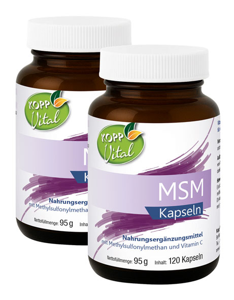 Kopp Vital   MSM / 658 mg /120 Kapseln
