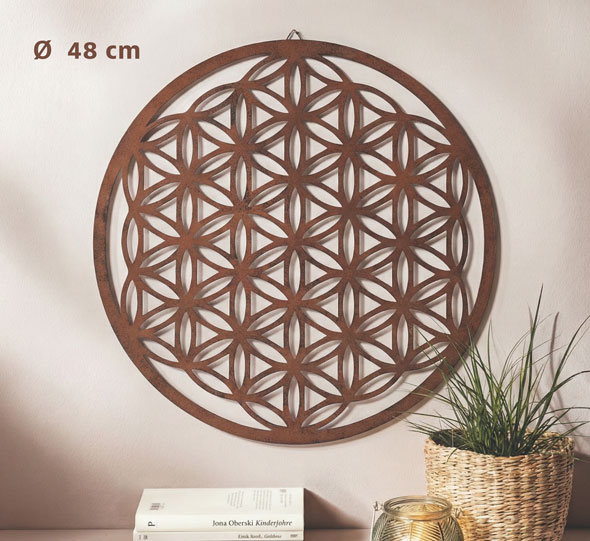 Wanddeko �Blume des Lebens�01