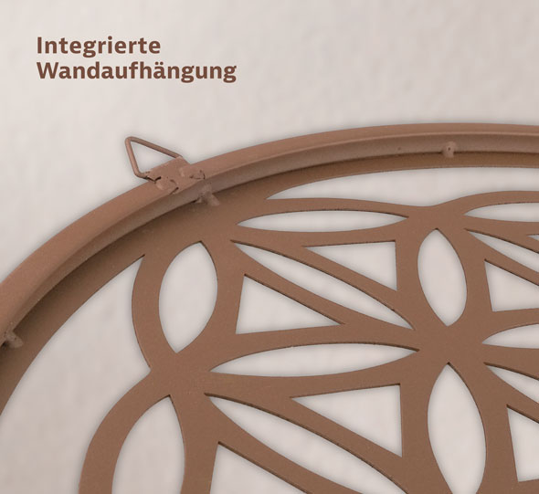 Wanddeko �Blume des Lebens�02