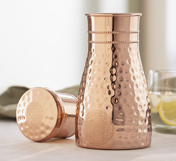 Kupferkanne �Blume des Lebens�