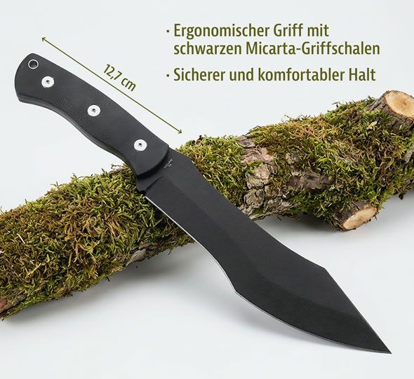 Bushcraft-Messer Waldfels D202