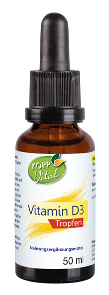 Kopp Vital� Vitamin D3 Tropfen / 1000&nbsp;IE / 50 ml