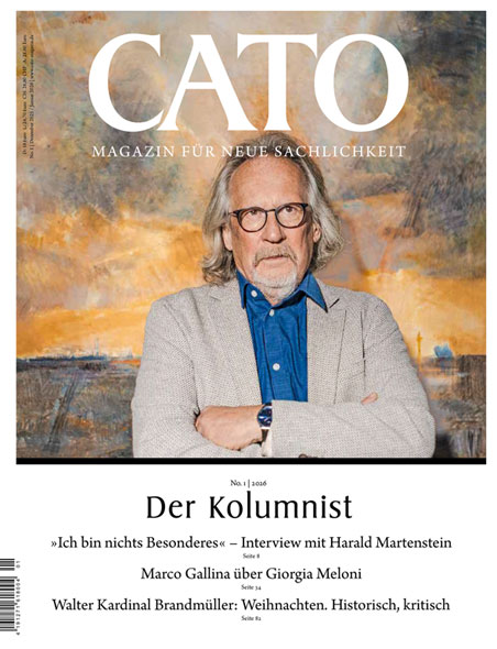 CATO - Magazin f�r neue Sachlichkeit Nr. 1/2026