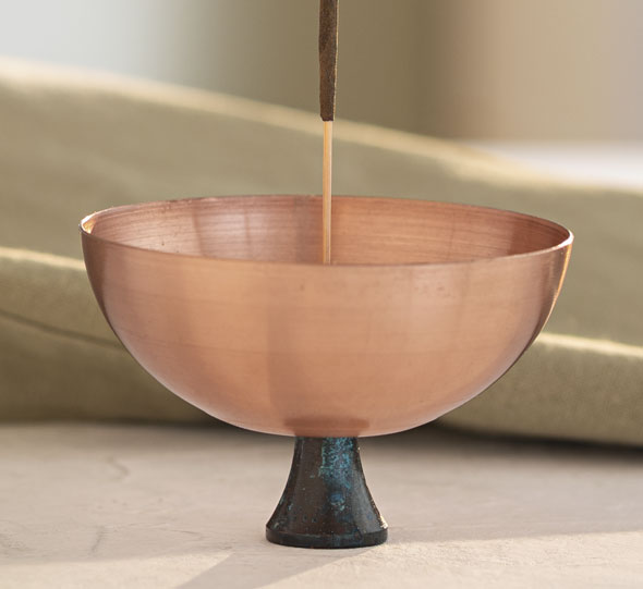 Kupfer-R�ucherst�bchenhalter