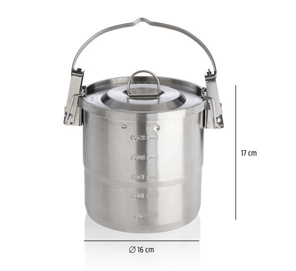 5-in-1 Outdoor-Kochtopf aus Edelstahl03