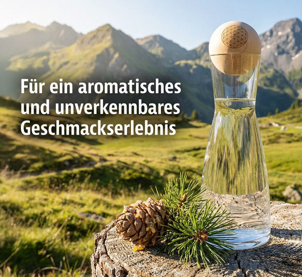 Original ZirbenKugel-Set �Blume des Lebens�04