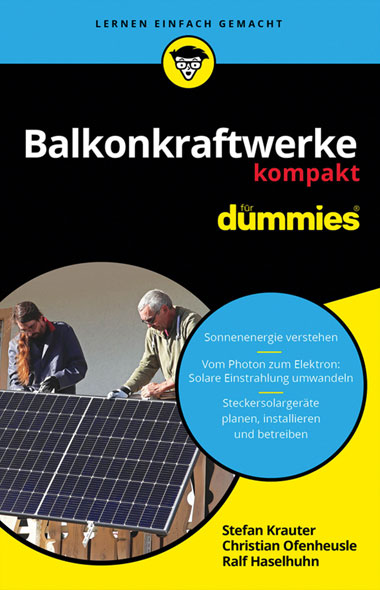 Balkonkraftwerke kompakt f�r Dummies