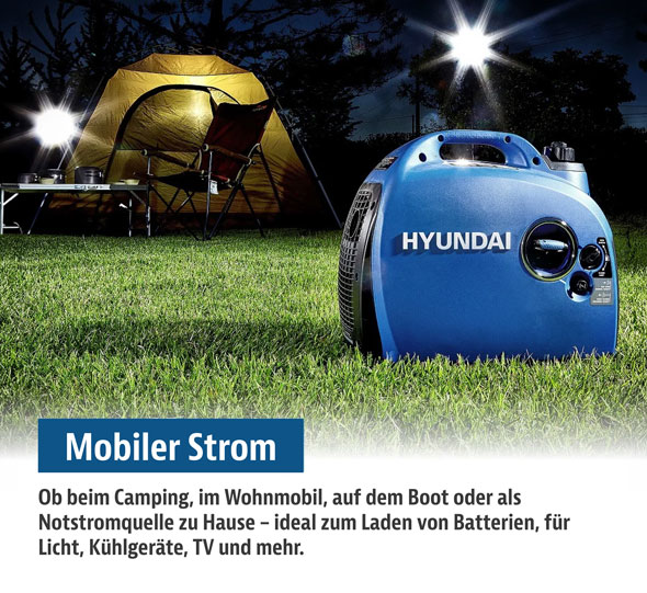 Hyundai-Stromgenerator HY2300Si D02