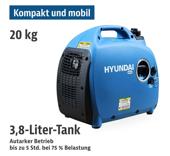 Hyundai-Stromgenerator HY2300Si D06