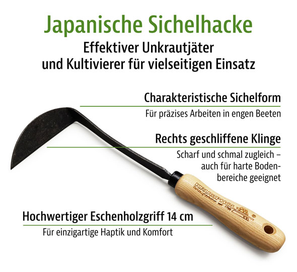 Krumpholz Japanische Sichelhacke mit Eschengriff01