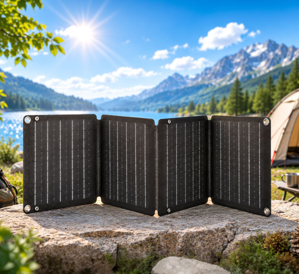 Faltbares 30-Watt-Solarpanel