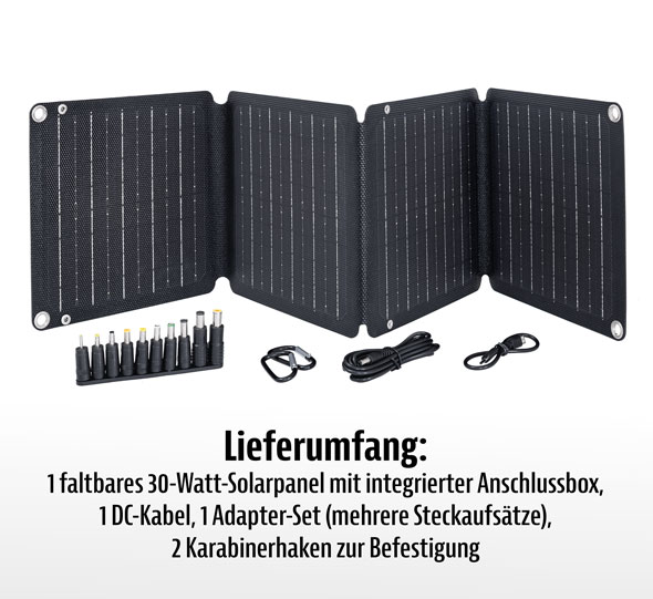 Faltbares 30-Watt-Solarpanel01
