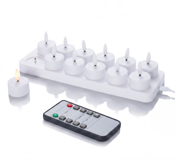 12er-Pack LED-Teelichter mit Fernbedienung03